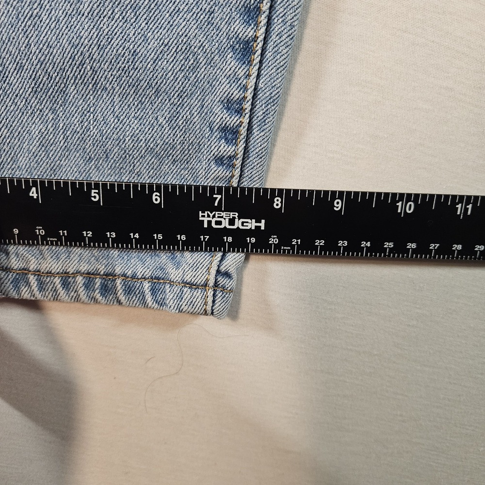 Vintage Levi's 550 Relaxed Fit Tapered Leg Jeans Womens 16 MIS M Blue Denim Y2K - Picture 11 of 12